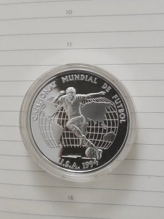 Moneda Mundial Fútbol USA 1994