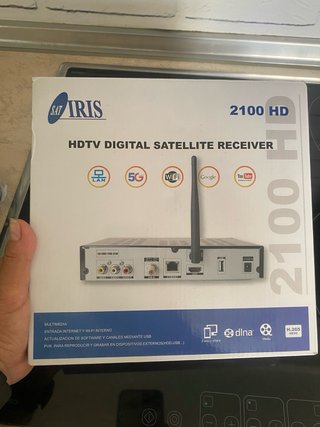 Receptor Satélite Iris 2100 HD HDTV