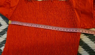 Zara Vestido Rojo Mini Talla S