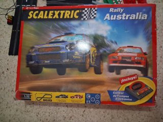 Scalextric C3 Rally Australia + Cronómetro