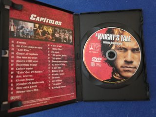 DVD Destino de Caballero Heath Ledger