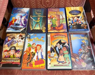 Películas VHS variadas!