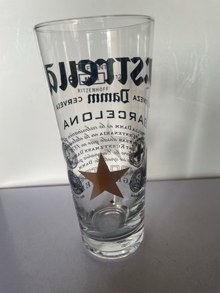 4 Bicchieri Estrella Damm Barcelona