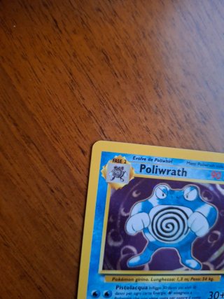 Poliwrath 13/102 Base Set 2000 Carta Pokemon