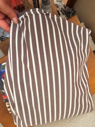 Camisa Pedro del Hierro Talla M Rayas Marrón/Blanc