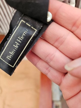 Camisa Pedro del Hierro Talla M Rayas Marrón/Blanc