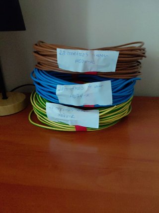 Cable Eléctrico H07V-K 28metros 4 mm