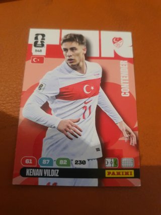 Carta Panini FIFA World Cup 2026 Kenan Yildiz
