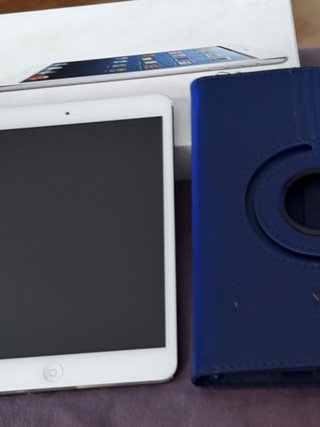 Apple iPad Mini Plata/Blanco