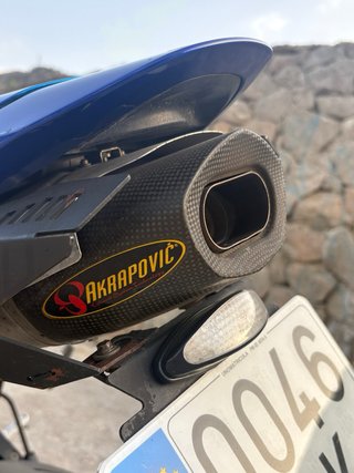 Honda CBR 600rr Azul y Blanca