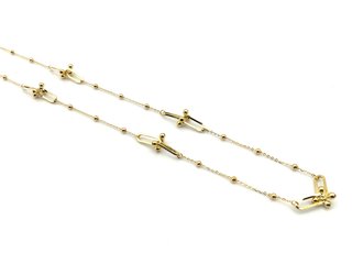 E1811566-61    Gargantilla Oro 18k 22cm
