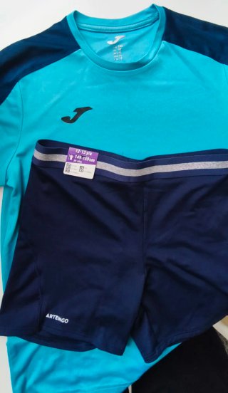 Mallas cortas Artengo azul