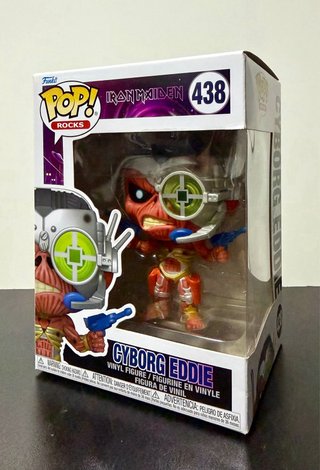 Funko POP! Rocks Cyborg Eddie #438 Iron Maiden