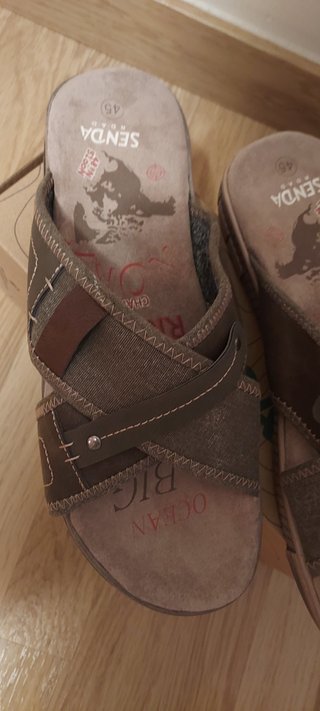 Sandalias Senda Piel Hombre Talla 45