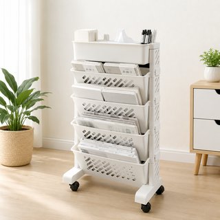 Carro organizador multiusos con ruedas