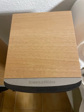Altavoces B&W Negro/Marrón DM600 S3