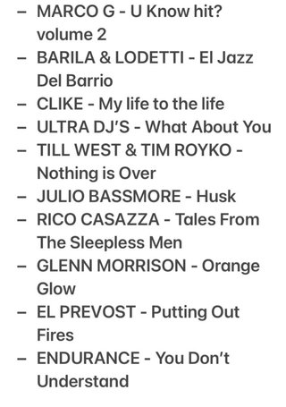 LOTE 20 VINILOS HOUSE DEEP HOUSE TECH HOUSE NUEVOS