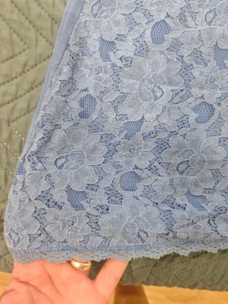 Camiseta tirantes H&M flores azul M