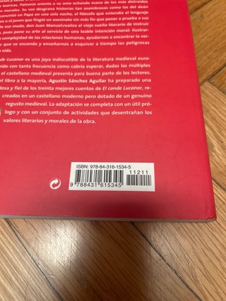 El Conde Lucanor N/c
