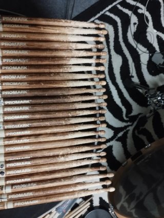 Baquetas ProMark 5A Rebound Firegrain