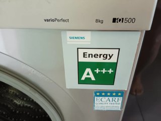 Lavadora Siemens 7kg Gris en buen funcionamiento