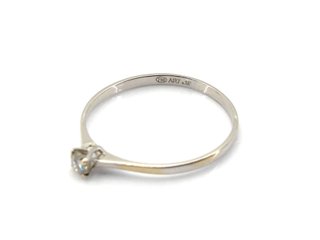 E1813221-0    Sortija Oro 18k Con Diamante