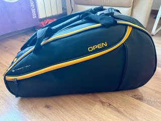 Mochila NOX Padel WPT Negra/Naranja