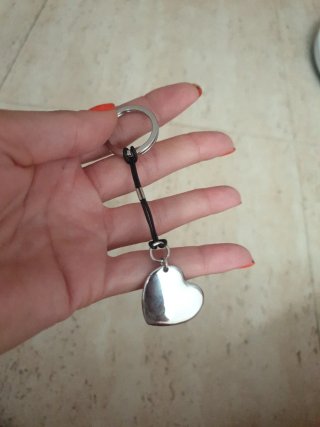 Llavero Corazón Pandora Plata