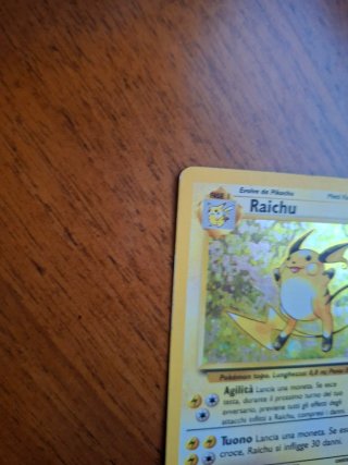 Raichu 14/102 Base Set 2000 Carta Pokemon