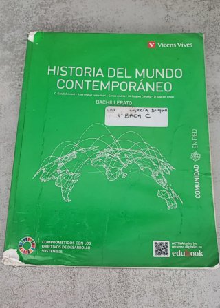 Historia del mundo contemporáneo 1 Bachillerato