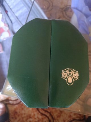 Caja de reloj Jaguar verde