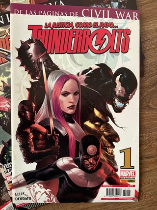Thunderbolts de Warren Ellis y Mike Deodato
