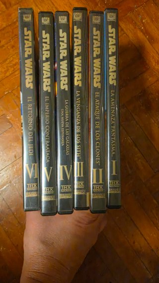 DVD Star Wars Saga Completa (Español)