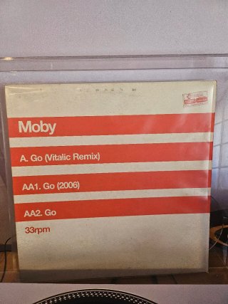 Moby - Go (Vitalic Remix) Vinilo 12