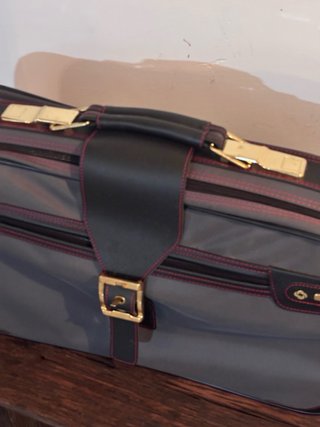 Maleta Samsonite Negra y Gris