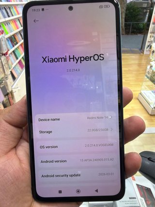 Xiaomi Redmi Note 14 Negro