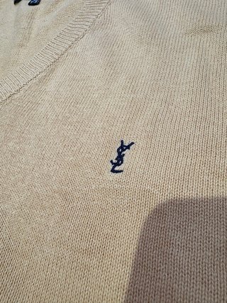 Jersey Saint Laurent Amarillo Talla M