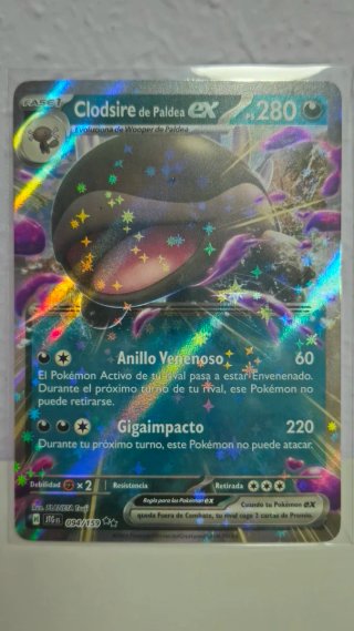 Carta Pokémon Clodsire de Paldea EX 094/159
