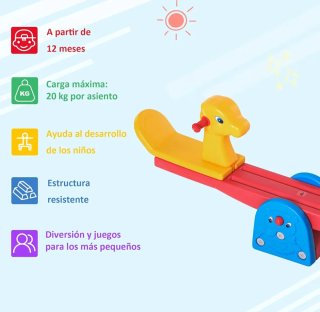 Columpio infantil sube y baja