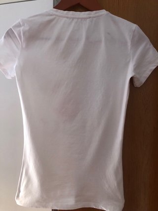Camiseta Guess Blanca Estampada