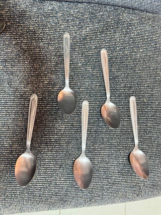 Set de 52 cubiertos de metal plateado