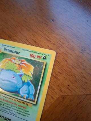Venusaur 15/102 Base Set 2000 Carta Pokemon