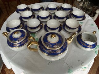 Juego de té Porcelanas Bidasoa 40 piezas