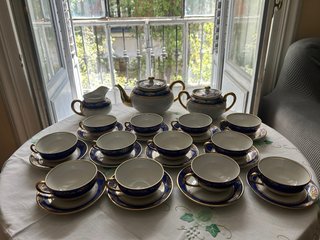 Juego de té Porcelanas Bidasoa 40 piezas