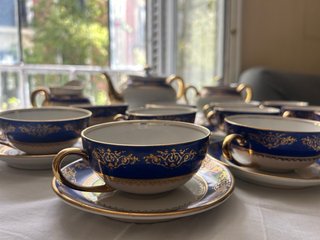 Juego de té Porcelanas Bidasoa 40 piezas
