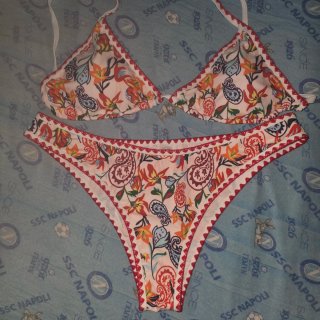 Costume da bagno fantasia floreale