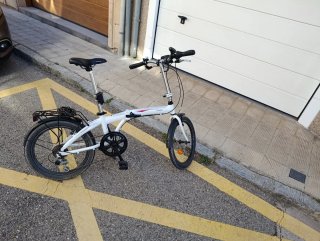 Bicicleta plegable Coluer adulto