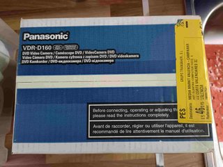 Cámara Panasonic VDR-D160 DVD Video