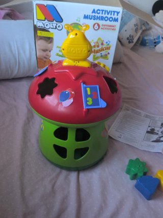 Juguete Molto Activity Mushroom