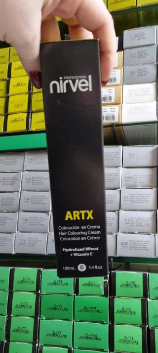 Tinte Nirvel ARTX Coloración Crema 100ml